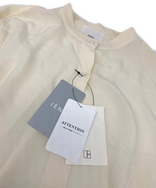 IENA LA BOUCLE（イエナ ラ ブークル）IENA LA BOUCLE (イエナ ラ ブークル) シルクローンロングシャツ アイボリー サイズ:Ｆの古着・服飾アイテム