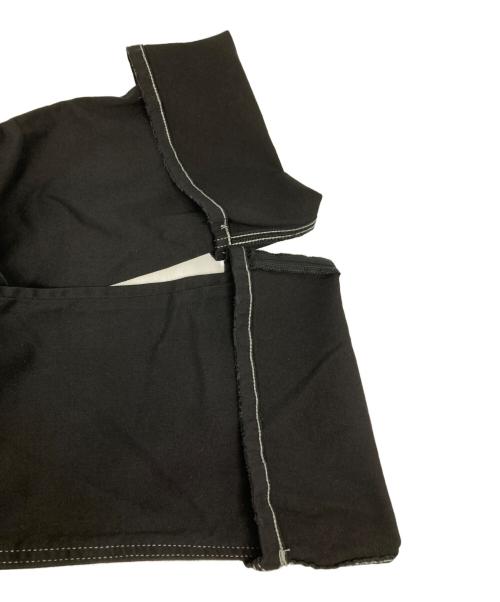EMODA（エモダ）EMODA (エモダ) コルセットハングデニムサロペット ブラック サイズ:Ｓ 未使用品の古着・服飾アイテム