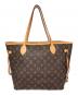 LOUIS VUITTON（ルイ ヴィトン）の古着「ネヴァーフルMM トートバッグ」｜ブラウン