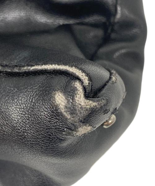 MM6 Maison Margiela（エムエムシックスメゾンマルジェラ）MM6 Maison Margiela (エムエムシックスメゾンマルジェラ) Japanese フェイクレザー バッグ ブラックの古着・服飾アイテム