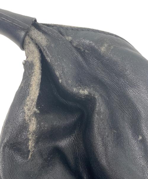 MM6 Maison Margiela（エムエムシックスメゾンマルジェラ）MM6 Maison Margiela (エムエムシックスメゾンマルジェラ) Japanese フェイクレザー バッグ ブラックの古着・服飾アイテム