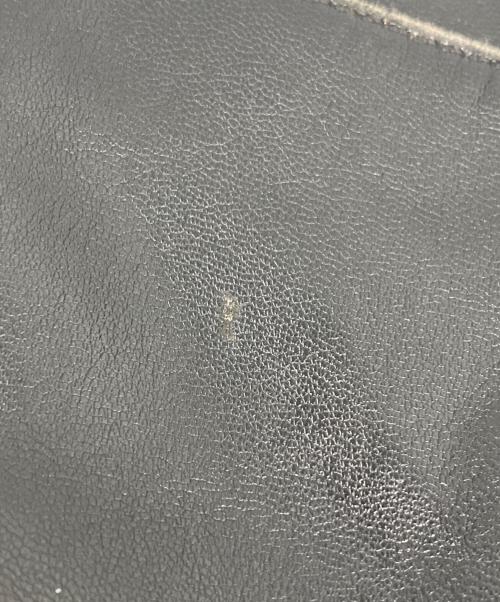 MM6 Maison Margiela（エムエムシックスメゾンマルジェラ）MM6 Maison Margiela (エムエムシックスメゾンマルジェラ) Japanese フェイクレザー バッグ ブラックの古着・服飾アイテム