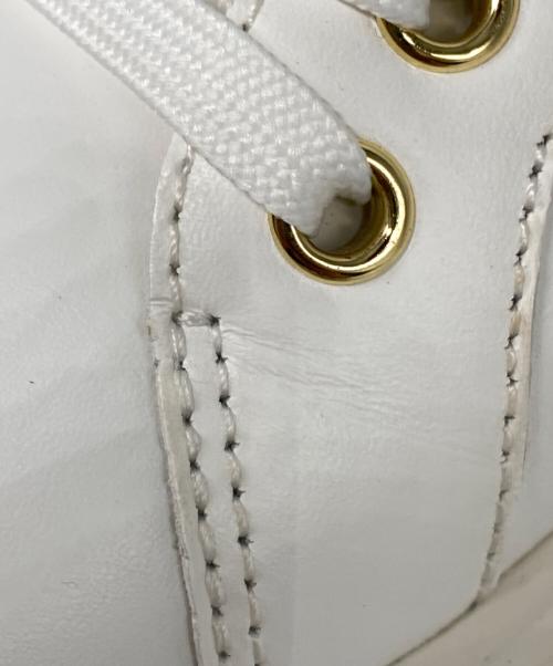 MICHAEL KORS（マイケル・コース）MICHAEL KORS (マイケル・コース) レースアップスニーカー ホワイト サイズ:7.5Mの古着・服飾アイテム