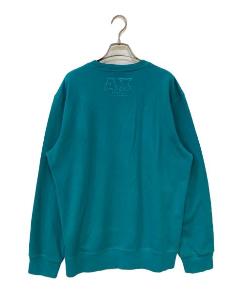ARMANI EXCHANGE（アルマーニ エクスチェンジ）ARMANI EXCHANGE (アルマーニ エクスチェンジ) ロゴスウェット グレー サイズ:Lの古着・服飾アイテム