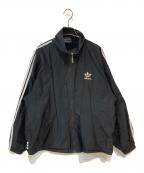 adidasアディダス）の古着「トラックジャケット」｜ブラック
