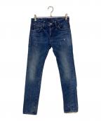 LEVI'S VINTAGE CLOTHINGリーバイス ビンテージ クロージング）の古着「復刻 BIG-E 501XX カスタマイズドデニムパンツ」｜インディゴ
