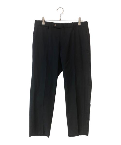 PT TORINO（ピーティートリノ）PT TORINO (ピーティートリノ) BUSINESS テクノウールノープリーツパンツ ブラック サイズ:48の古着・服飾アイテム