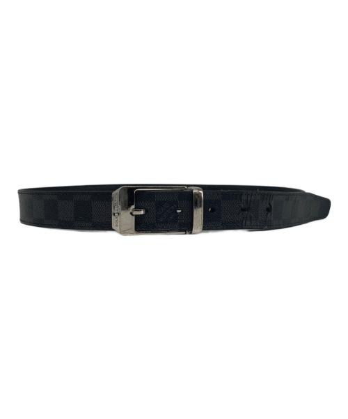 LOUIS VUITTON（ルイ ヴィトン）LOUIS VUITTON (ルイ ヴィトン) サンチュール シアトル ベルト ブラウン サイズ:90ｃｍの古着・服飾アイテム