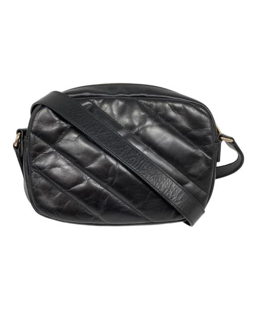 A.P.C.（アーペーセー）A.P.C. (アーペーセー) SAC MERYL キルティング ショルダーバッグ ブラックの古着・服飾アイテム