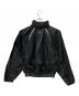 adidas by stella McCartney (アディダス バイ ステラマッカートニー) 裏メッシュハイネックジャケット ブラック サイズ:XS：5000円