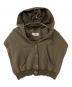 MM6 Maison Margiela（エムエムシックスメゾンマルジェラ）の古着「フード付きカーディガン」｜オリーブ