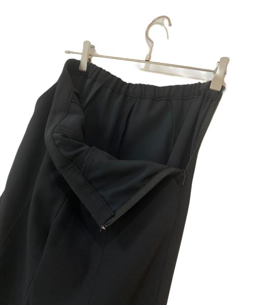 LE PHIL（ル フィル）LE PHIL (ル フィル) 2WAYツイルフロントスリットパンツ ブラックの古着・服飾アイテム