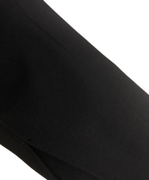 LE PHIL（ル フィル）LE PHIL (ル フィル) 2WAYツイルフロントスリットパンツ ブラックの古着・服飾アイテム