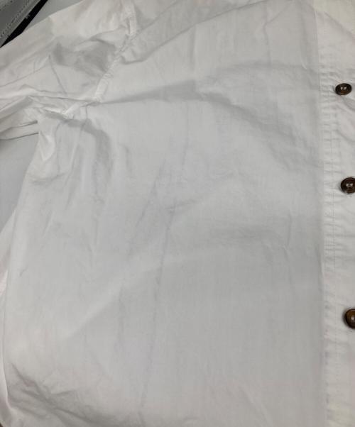 GANNI（ガニー）GANNI (ガニー) 長袖ブラウス ホワイト サイズ:36の古着・服飾アイテム