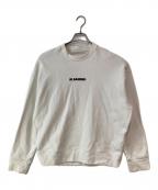 JIL SANDER+ジルサンダープラス）の古着「ロゴトレーナー」｜ホワイト
