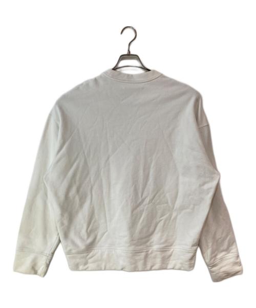 JIL SANDER+（ジルサンダープラス）JIL SANDER+ (ジルサンダープラス) ロゴトレーナー ホワイト サイズ:Sの古着・服飾アイテム
