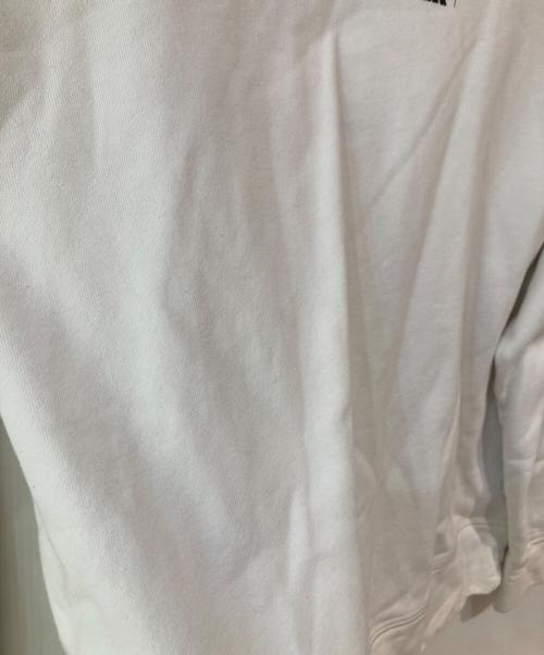 JIL SANDER+（ジルサンダープラス）JIL SANDER+ (ジルサンダープラス) ロゴトレーナー ホワイト サイズ:Sの古着・服飾アイテム
