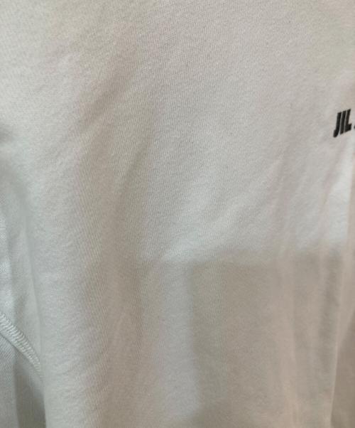JIL SANDER+（ジルサンダープラス）JIL SANDER+ (ジルサンダープラス) ロゴトレーナー ホワイト サイズ:Sの古着・服飾アイテム