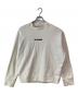 JIL SANDER+（ジルサンダープラス）の古着「ロゴトレーナー」｜ホワイト