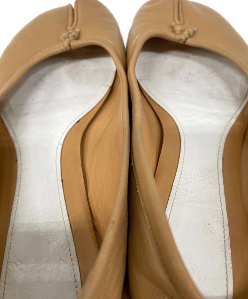 Maison Margiela（メゾンマルジェラ）Maison Margiela (メゾンマルジェラ) タビ バレエシューズ ブラウン サイズ:361/2の古着・服飾アイテム