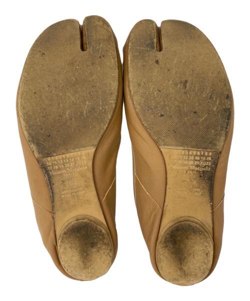 Maison Margiela（メゾンマルジェラ）Maison Margiela (メゾンマルジェラ) タビ バレエシューズ ブラウン サイズ:361/2の古着・服飾アイテム