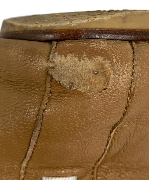 Maison Margiela（メゾンマルジェラ）Maison Margiela (メゾンマルジェラ) タビ バレエシューズ ブラウン サイズ:361/2の古着・服飾アイテム