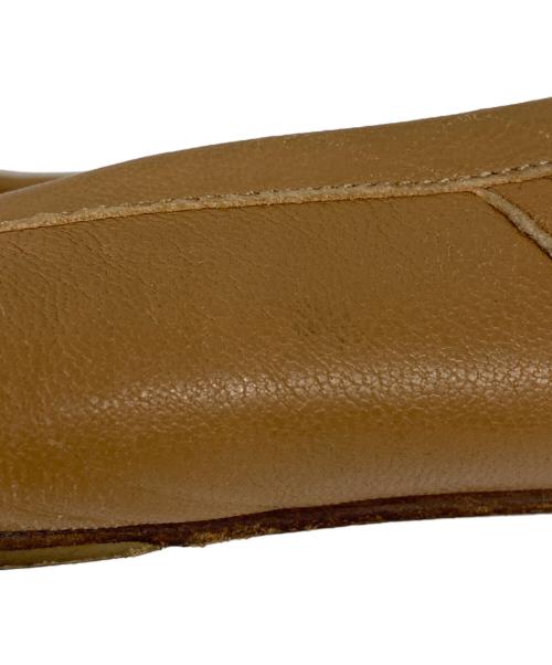Maison Margiela（メゾンマルジェラ）Maison Margiela (メゾンマルジェラ) タビ バレエシューズ ブラウン サイズ:361/2の古着・服飾アイテム