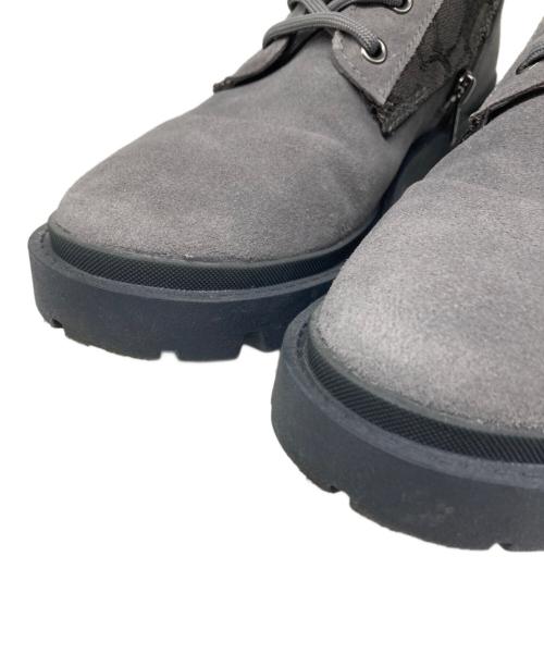COACH（コーチ）COACH (コーチ) CitySole ブーツ・シグネチャー ジャカード グレー サイズ:25.5の古着・服飾アイテム
