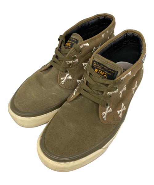 VANS（ヴァンズ）VANS (ヴァンズ) WTAPS (ダブルタップス) OG CHUKKA LX ハイカットスニーカー カーキ サイズ:26の古着・服飾アイテム