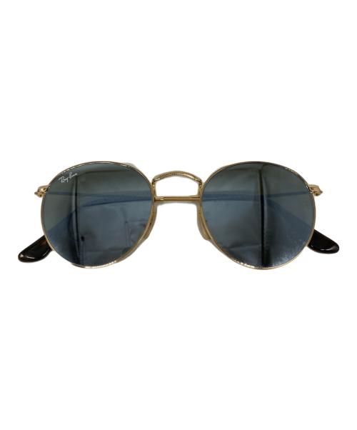 RAY-BAN（レイバン）RAY-BAN (レイバン) ROUND FLAT LENSES サングラス ゴールド サイズ:50□21の古着・服飾アイテム