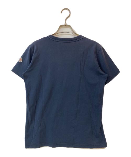 MONCLER（モンクレール）MONCLER (モンクレール) MAGLIA T-SHIRT ネイビー サイズ:14の古着・服飾アイテム
