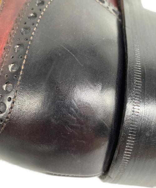 Santoni（サントーニ）Santoni (サントーニ) ダブルモンクストラップシューズ ブラウン サイズ:5の古着・服飾アイテム