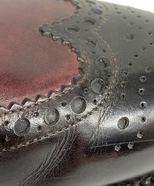 Santoni（サントーニ）Santoni (サントーニ) ダブルモンクストラップシューズ ブラウン サイズ:5の古着・服飾アイテム