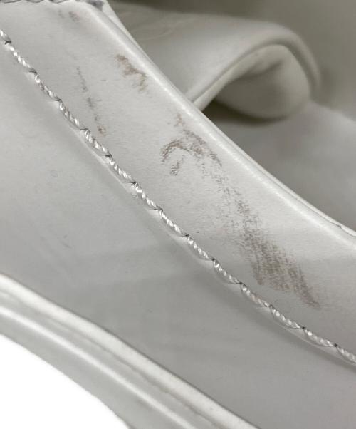 JIMMY CHOO（ジミーチュウ）JIMMY CHOO (ジミーチュウ) ローカットスニーカー ホワイト サイズ:39の古着・服飾アイテム