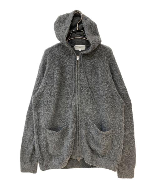 FOLL（フォル）FOLL (フォル) washed soft wool zip parka グレー サイズ:3の古着・服飾アイテム