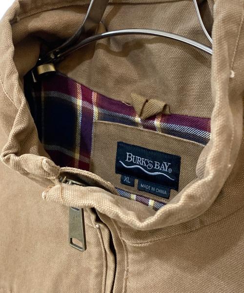 BURK'S BAY（バークスバイ）BURK'S BAY (バークスバイ) ジップアップジャケット ブラウン サイズ:XLの古着・服飾アイテム