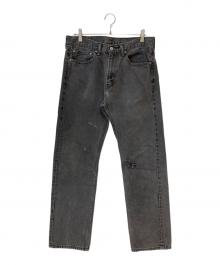 LEVI'S（リーバイス）の古着「505 ブラックデニム」｜ブラック