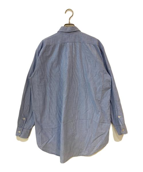 RALPH LAUREN（ラルフローレン）RALPH LAUREN (ラルフローレン) BLAIRE ギンガムチェックシャツ ブルー サイズ:Ｓの古着・服飾アイテム
