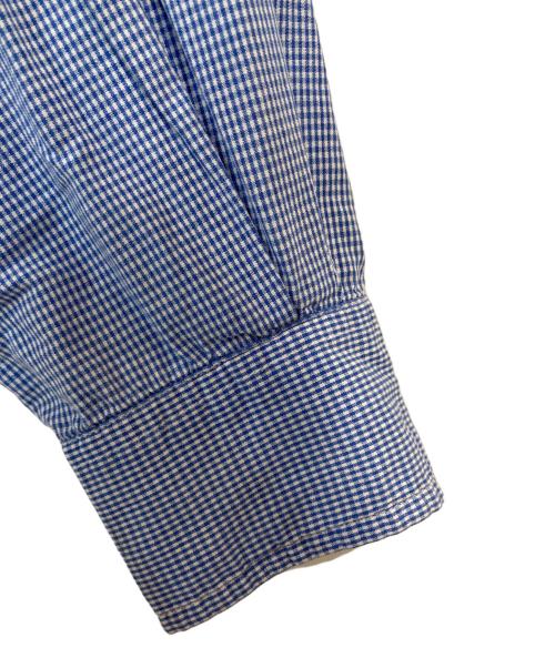 RALPH LAUREN（ラルフローレン）RALPH LAUREN (ラルフローレン) BLAIRE ギンガムチェックシャツ ブルー サイズ:Ｓの古着・服飾アイテム