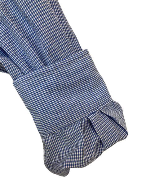 RALPH LAUREN（ラルフローレン）RALPH LAUREN (ラルフローレン) BLAIRE ギンガムチェックシャツ ブルー サイズ:Ｓの古着・服飾アイテム