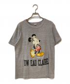 Championチャンピオン）の古着「UW EAU CLAIRE プリントTシャツ」｜グレー