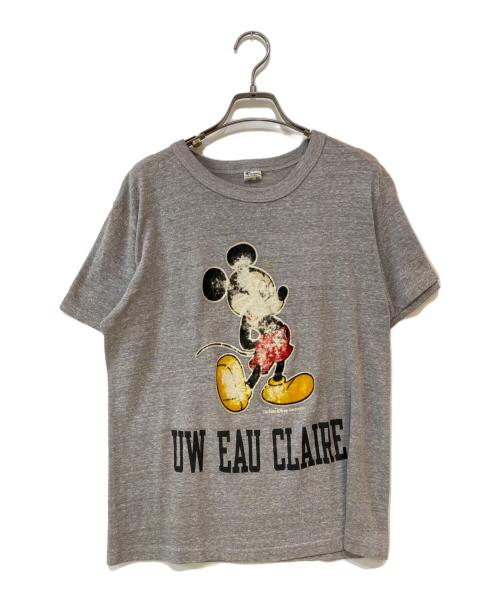 Champion（チャンピオン）Champion (チャンピオン) UW EAU CLAIRE プリントTシャツ グレー サイズ:Lの古着・服飾アイテム