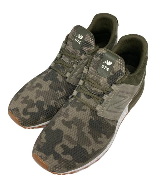 NEW BALANCE（ニューバランス）NEW BALANCE (ニューバランス) ローカットスニーカー カーキ サイズ:27の古着・服飾アイテム