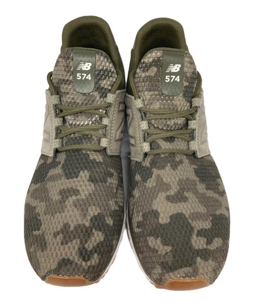 NEW BALANCE（ニューバランス）NEW BALANCE (ニューバランス) ローカットスニーカー カーキ サイズ:27の古着・服飾アイテム