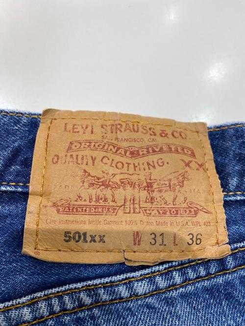 LEVI'S（リーバイス）LEVI'S (リーバイス) 501xx デニムパンツ インディゴ サイズ:78.5cm (W31)の古着・服飾アイテム