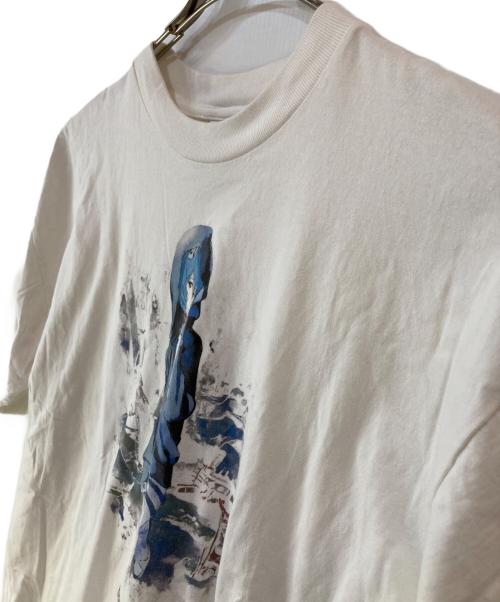 Hiptrack（ヒップトラック）HIPTRACK (ヒップトラック) 綾波レイ プリントTシャツ ホワイト サイズ:XLの古着・服飾アイテム
