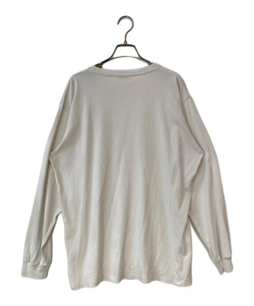 AURALEE（オーラリー）AURALEE (オーラリー) LUSTER PLAITING L/S TEE ホワイト サイズ: 3の古着・服飾アイテム