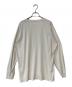 AURALEE (オーラリー) LUSTER PLAITING L/S TEE ホワイト サイズ: 3：7000円