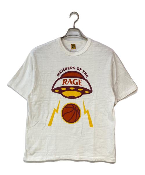 HUMAN MADE（ヒューマンメイド）HUMAN MADE (ヒューマンメイド) KID CUDI (キッド・カディ) MEMBERS OF THE RAGE NBA ALL STAR GAME TEE ホワイト サイズ:2XLの古着・服飾アイテム