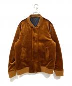 Saturdays NYCサタデーズ ニューヨークシティ）の古着「Velvet Bomber / ベルベット ボンバージャケット」｜ブラウン
